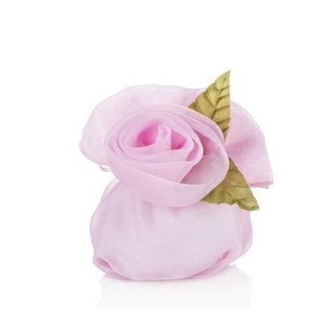 SACCHETTO ORGANZA CROSA PINK